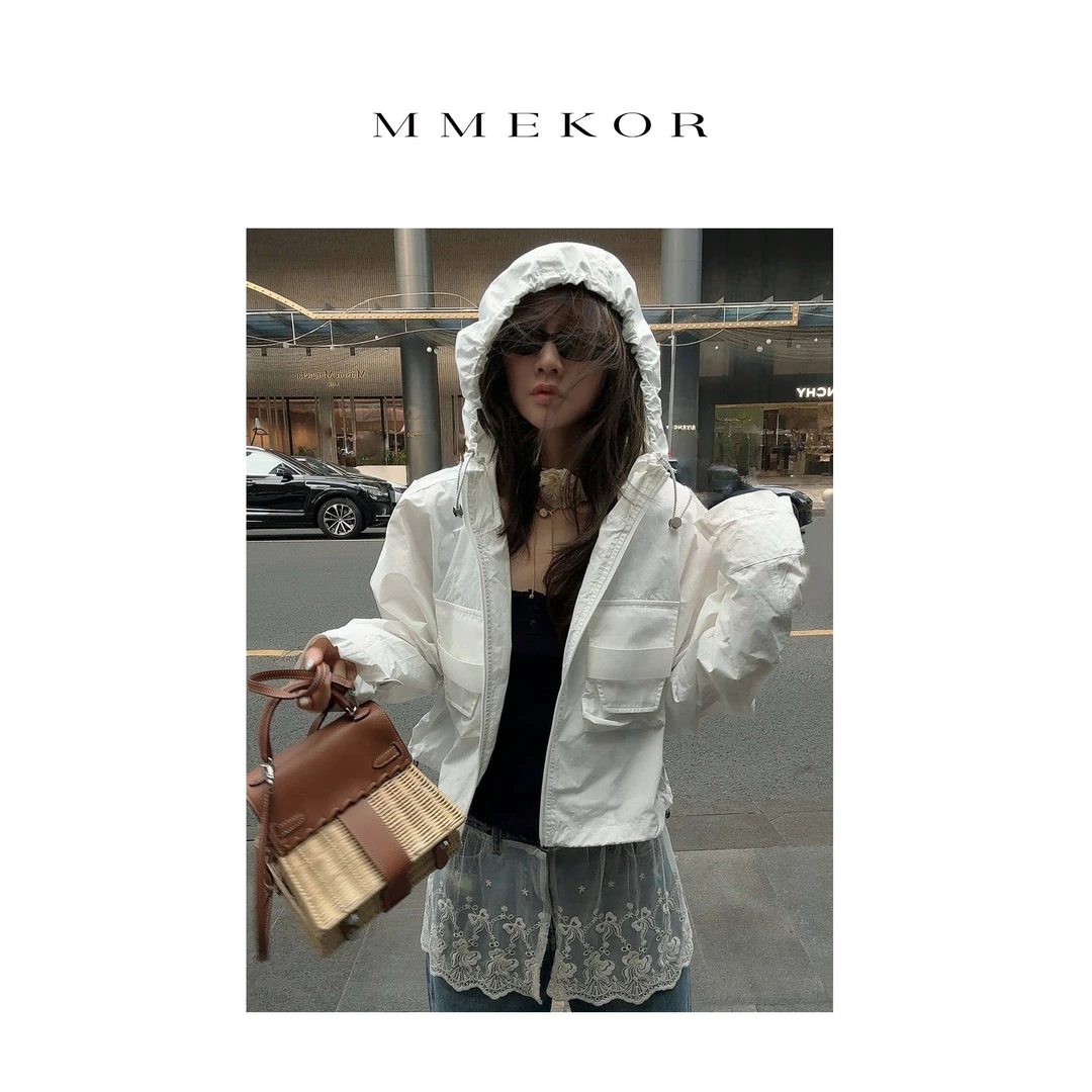 MMEKOR“白帆外套”2025新款摩登街头时髦百搭上衣 89757