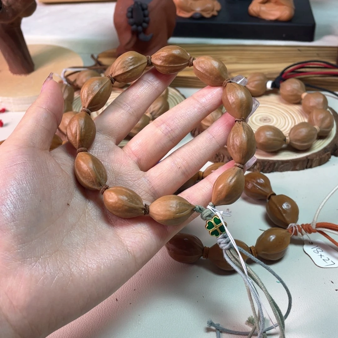 橄榄核手串/手链麻*16 24梅林铁核