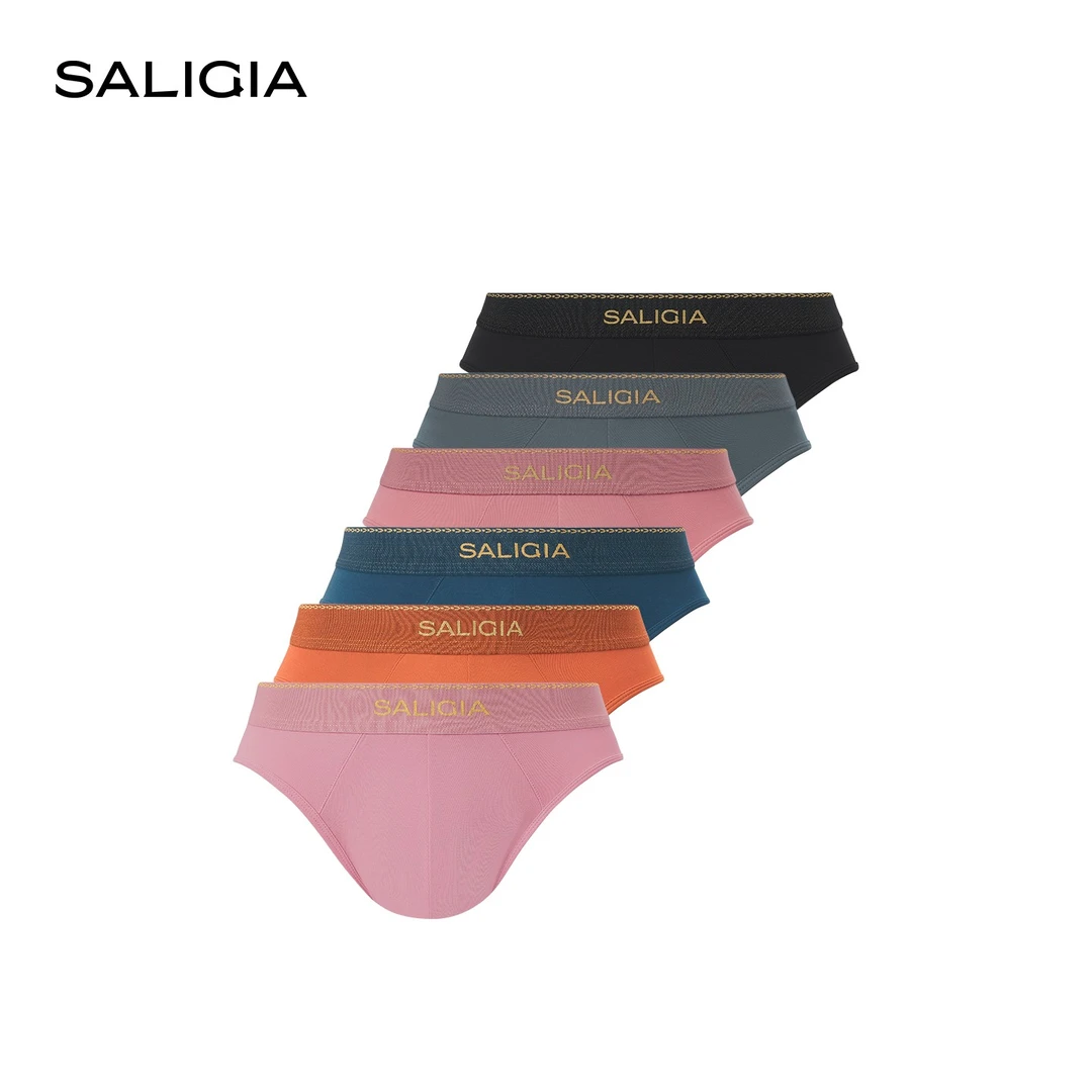 【拍下到手4条】SALIGIA希腊之源系列生机常春藤男士三角内裤