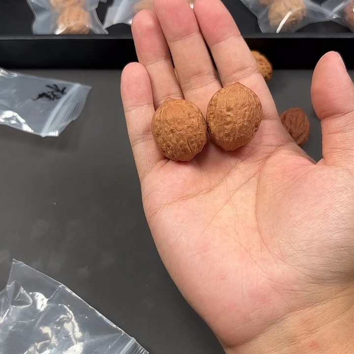 桃核吊坠延庆红皮25