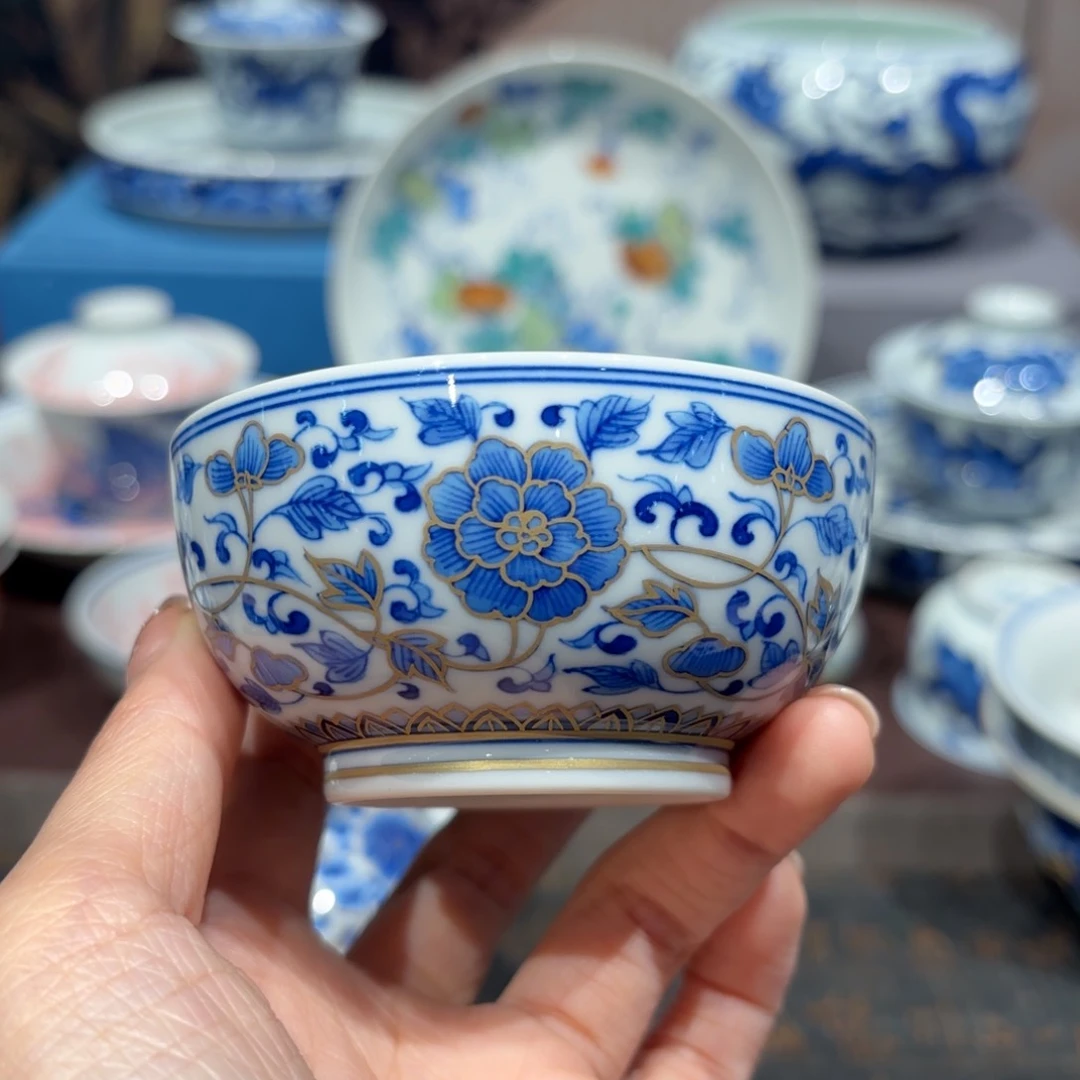 瓷片景德镇纯手工手绘