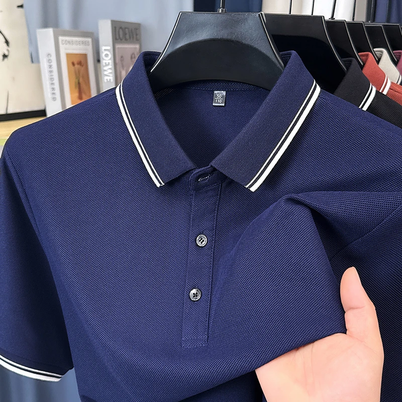 TUCANO/啄木鳥POLO衫翻领上衣透气2025新款商务休闲男士夏季中年