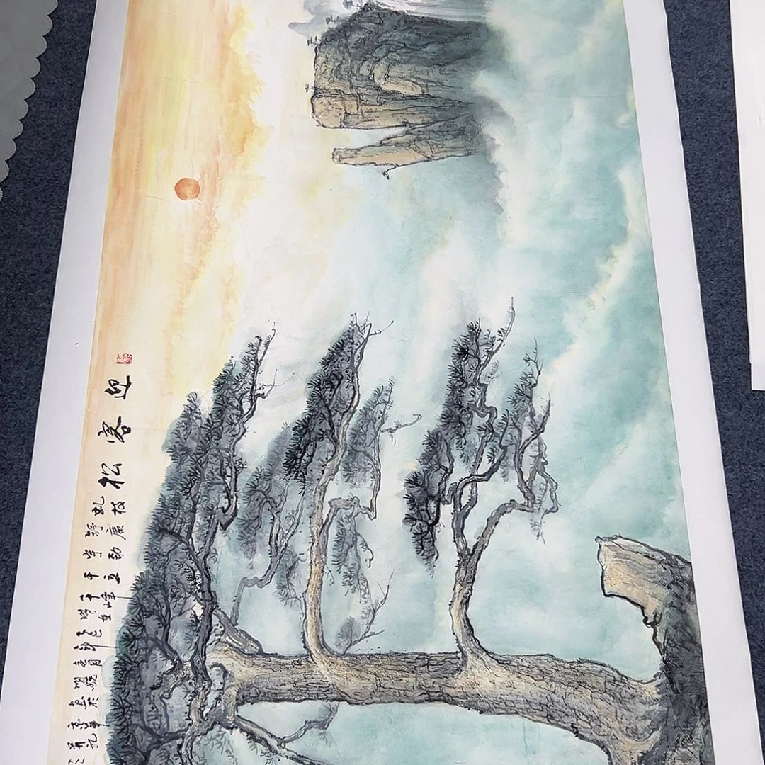 国画国画作品纯手绘作品