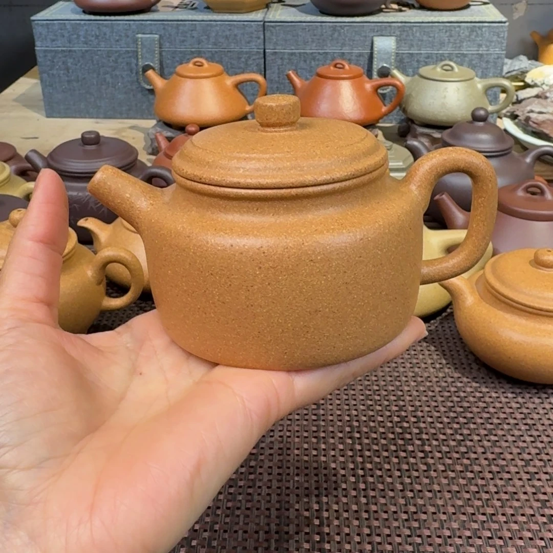 段泥茶壶黄金段245毫升左右