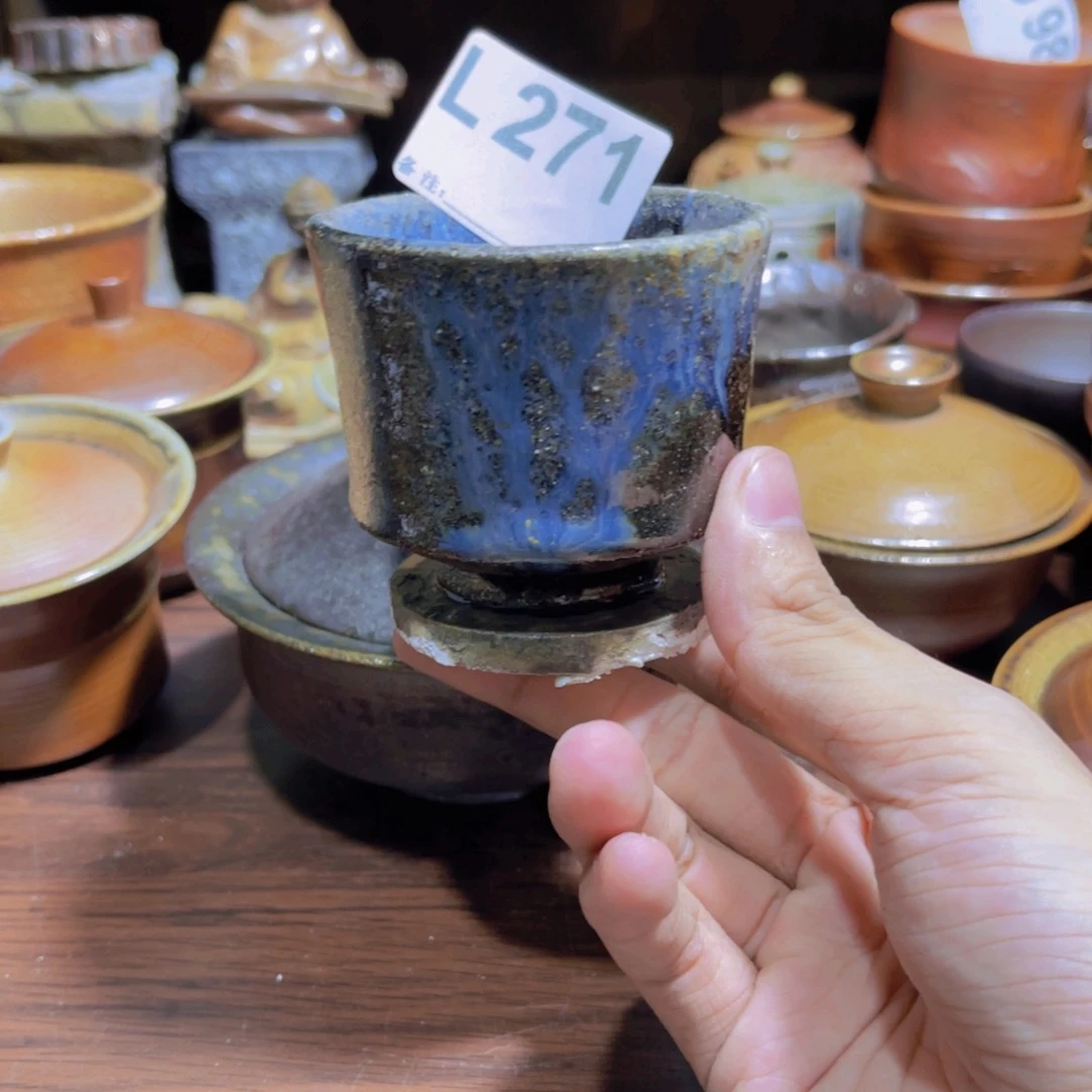 匆***过纯手工制作柴烧纯手工制作柴烧杯271