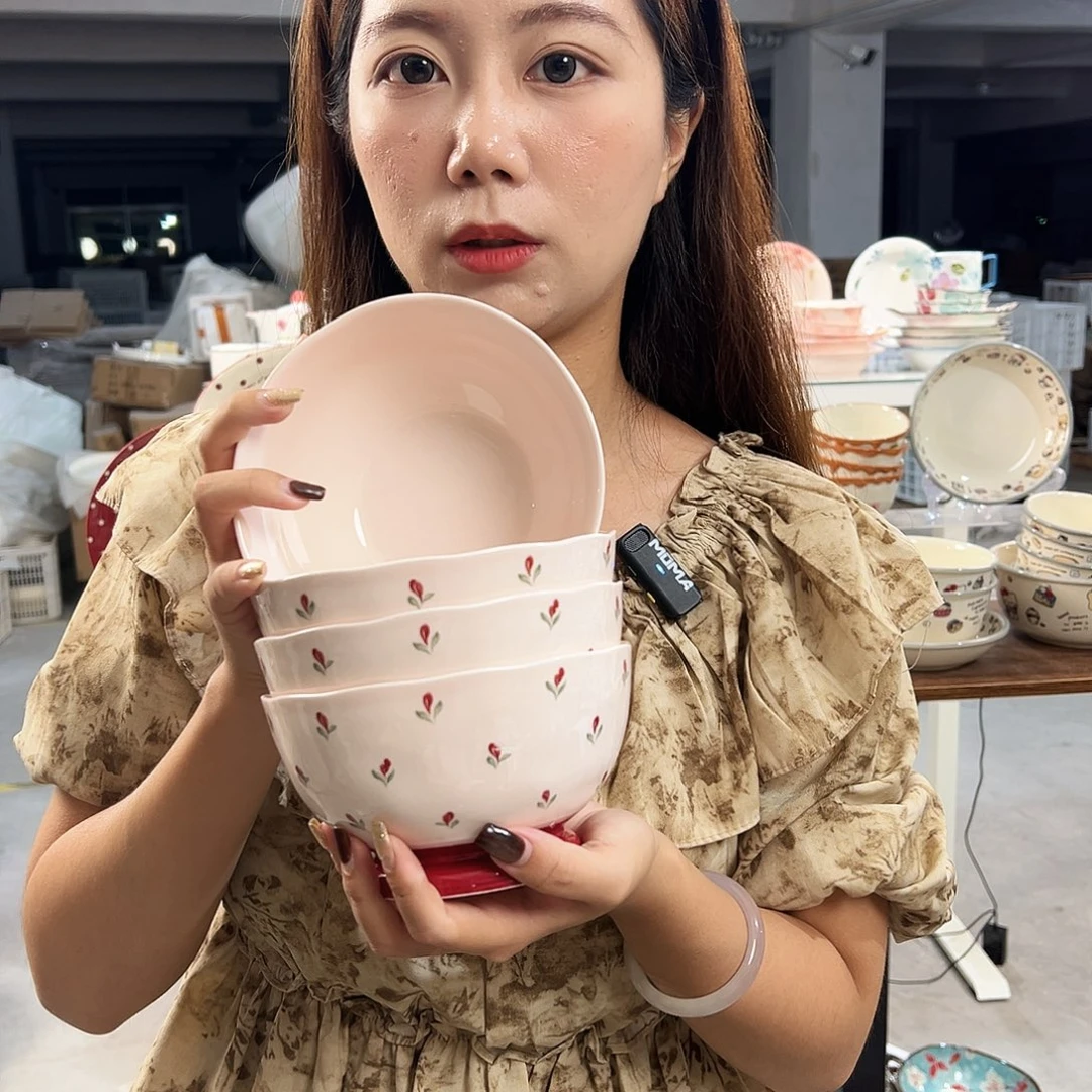 潮州陶瓷微瑕源头厂家5.5寸