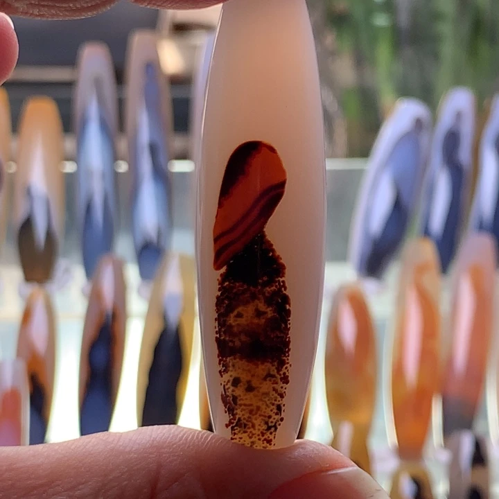 未镶嵌颈饰玛瑙/玉髓22