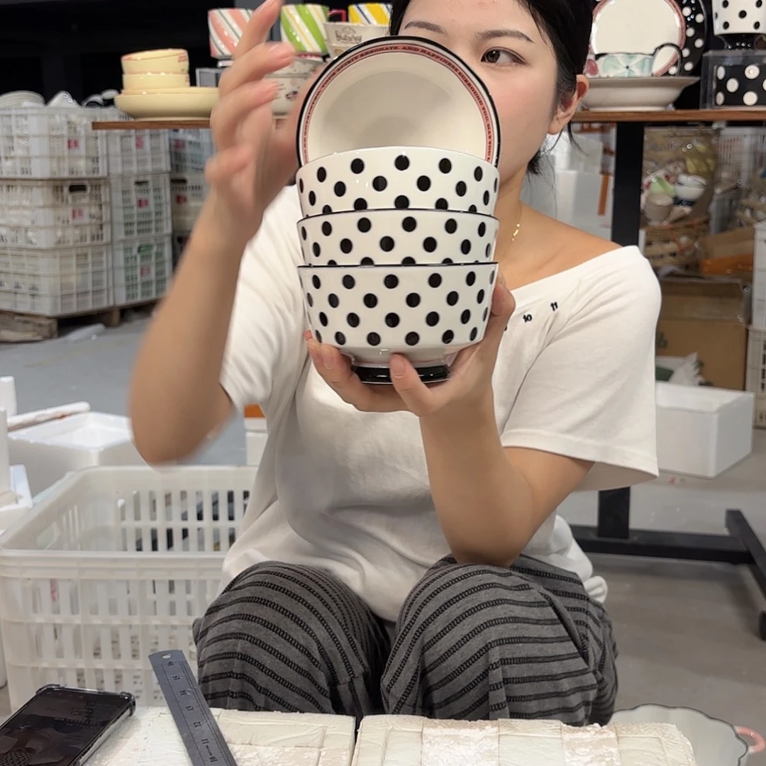 瓷微瑕陶瓷餐具釉下彩