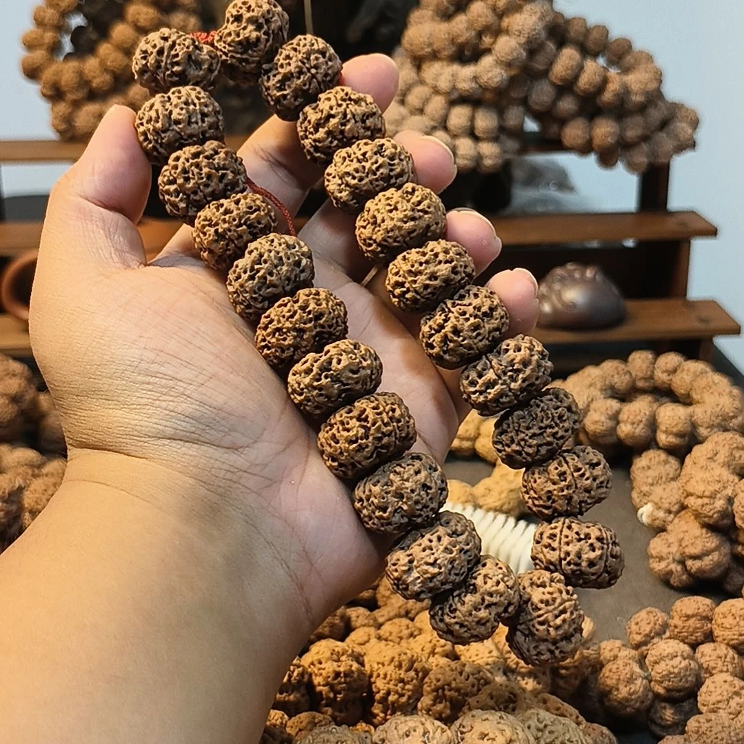 手串金刚菩提6号25古龙梅花大手持