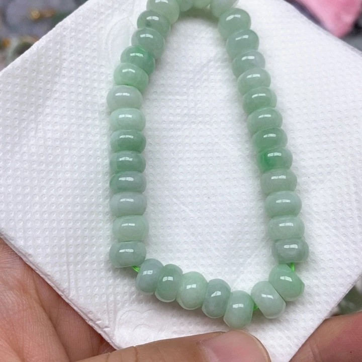 颈饰未镶嵌翡翠天然缅甸翡翠
