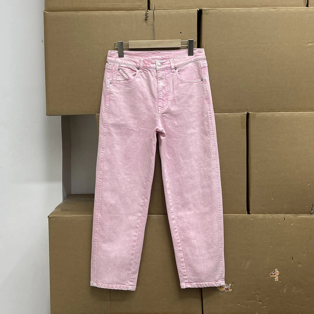 外贸沅货！！美单！春季新牛仔裤高品质奶奶裤弹性遮肉显瘦九分女裤