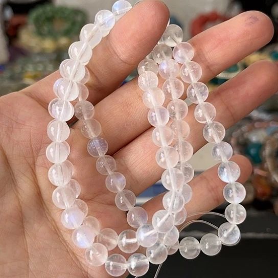 月光石手链未镶嵌矿坑