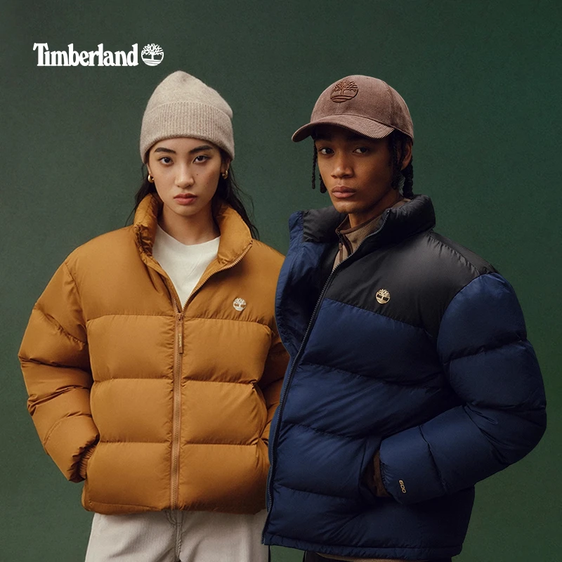 Timberland添柏岚官方男装羽绒服面包服外套立领保暖防泼水|0YH6N