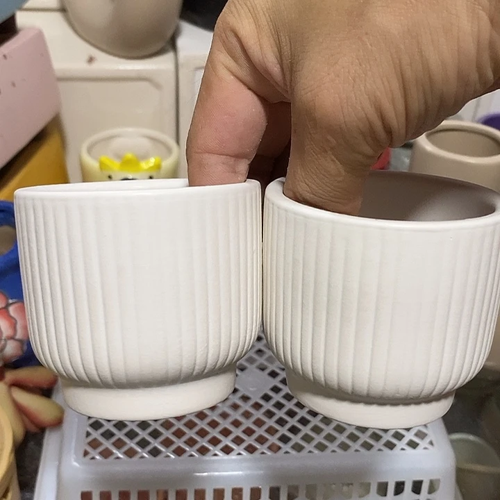 摆件陶盆有孔 微瑕介意勿拍