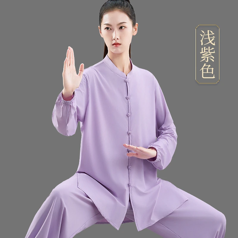 太极服女款国风新款高端品牌太极拳练功服夏季薄款年轻人休闲服装
