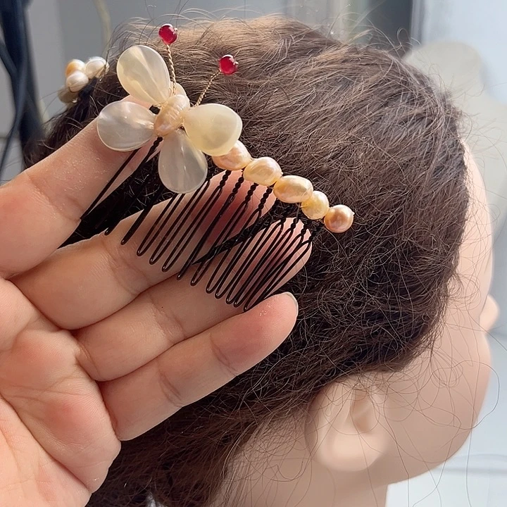 未镶嵌淡水珍珠发饰