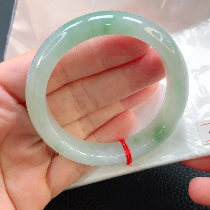 翡翠手镯未镶嵌53正