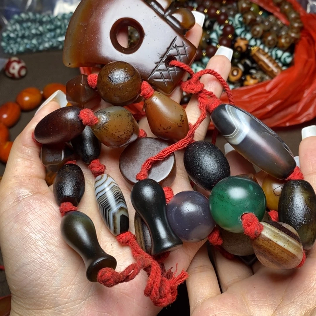 玛瑙/玉髓未镶嵌颈饰