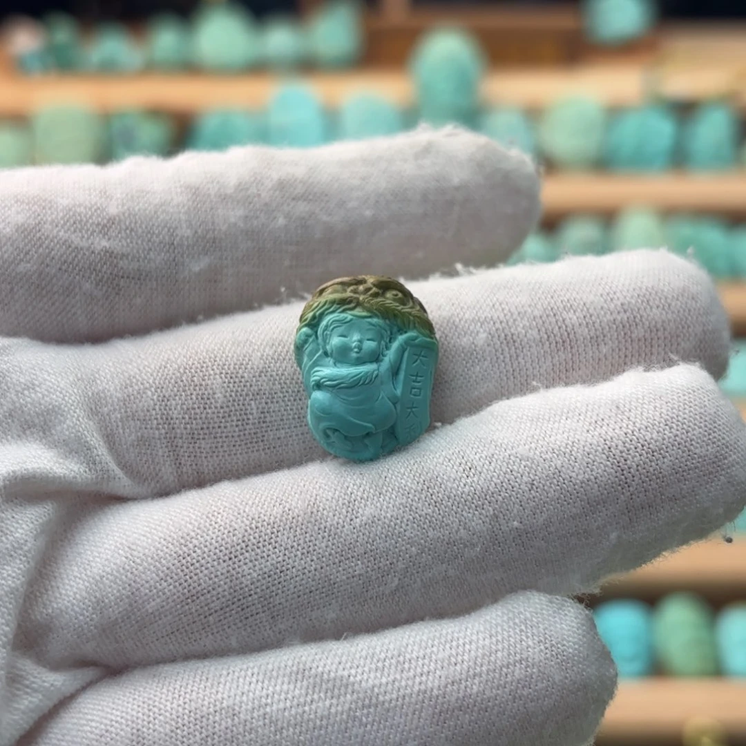 绿松石未镶嵌配饰