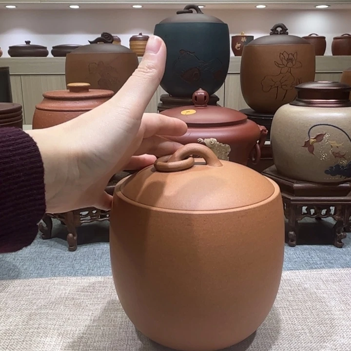 紫砂茶叶罐茶叶罐