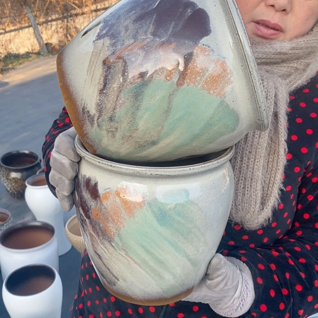 红陶口20高20～～～