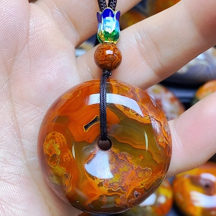 玛瑙/玉髓吊坠(不含链)未镶嵌