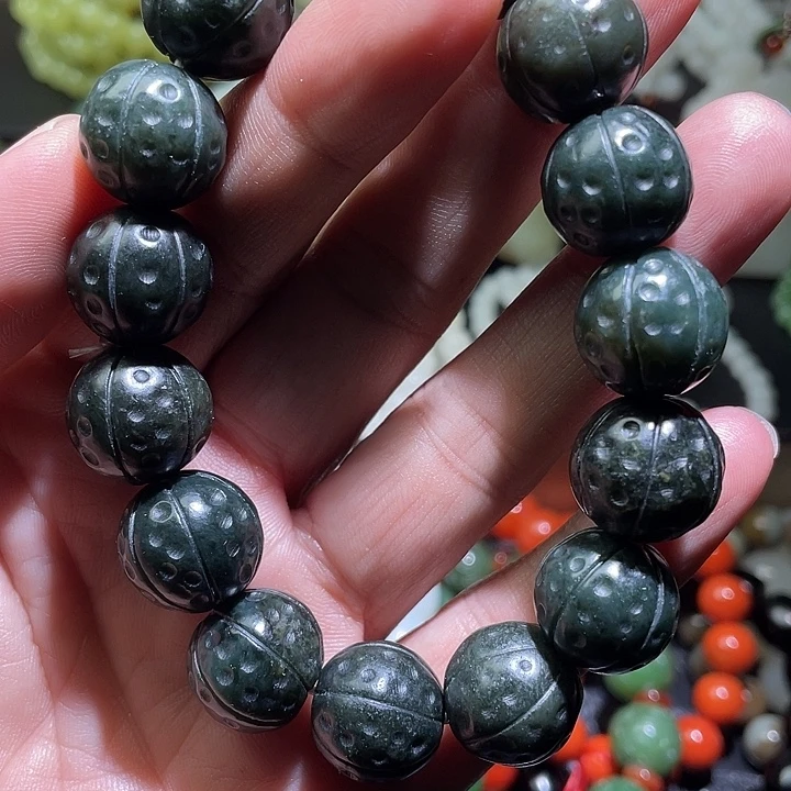 和田玉（青玉）未镶嵌项圈