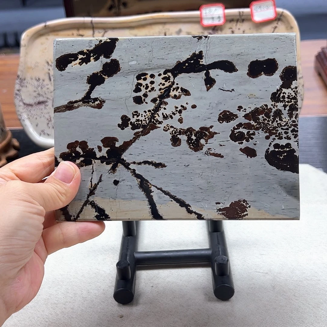 广西石广西天然国画石