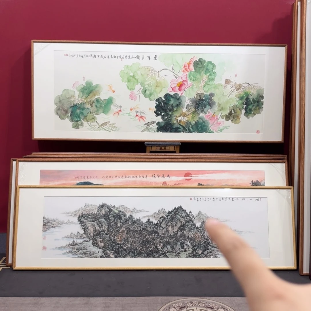 国画?*带框绘画210/60尺寸