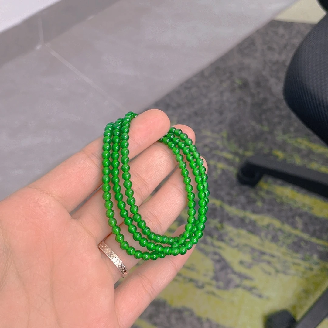 翡翠未镶嵌颈饰卡4