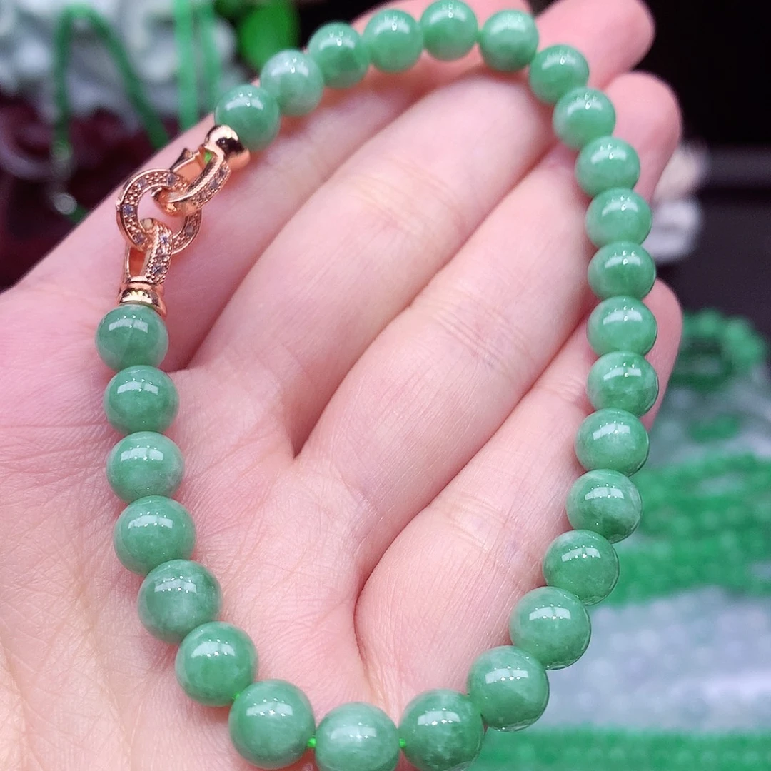 翡翠未镶嵌手链翡翠