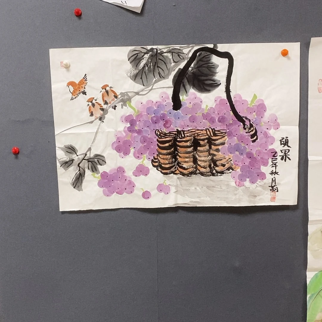 国画平价书画鱼月莉45/68