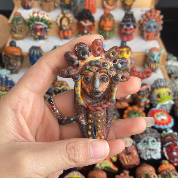 琉璃饰品老酋长1只