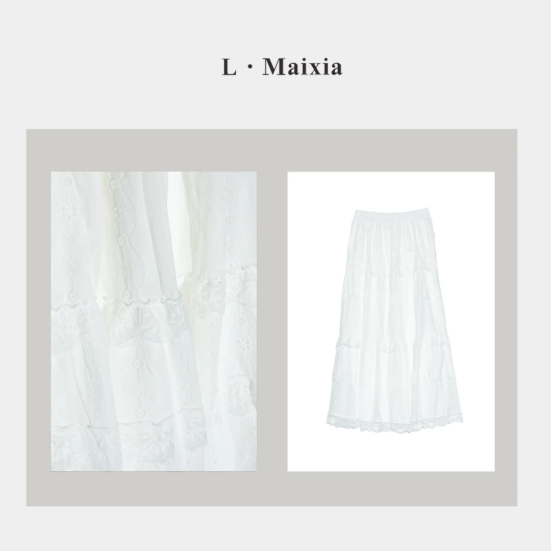 L.MAIXIA/露·玛莉先2025女士半身裙ZS-25613