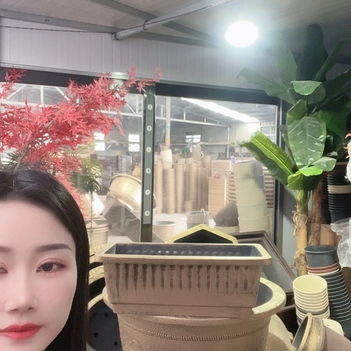 长条60花盆2个有孔