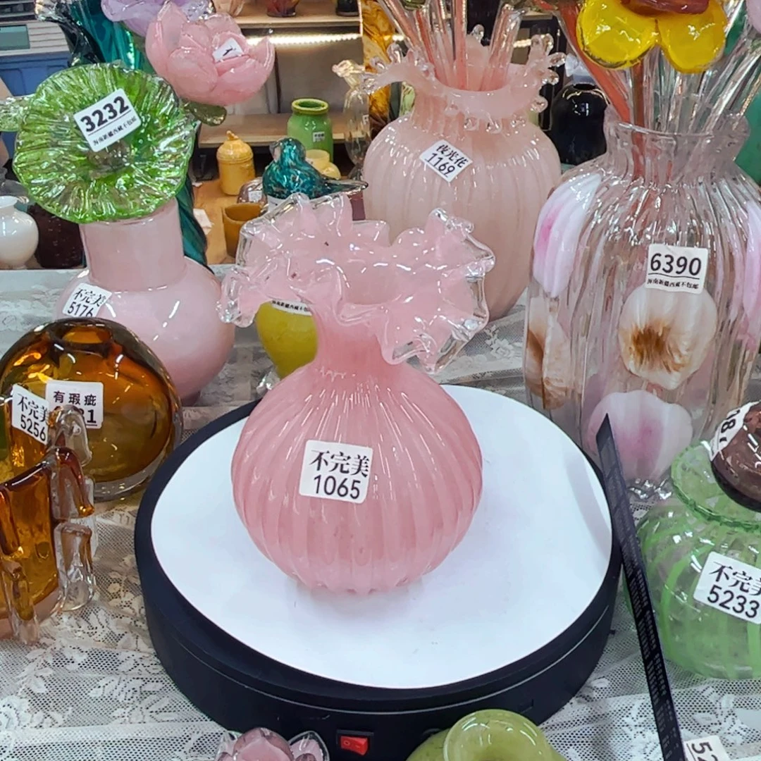 1065瓶  家悦琉璃工艺品不完美