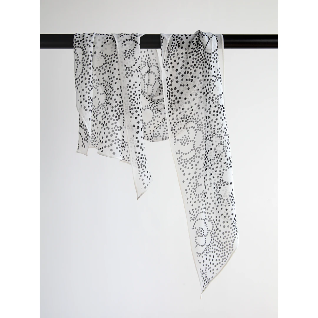 Forlin 100%桑蚕丝真丝围巾  91320