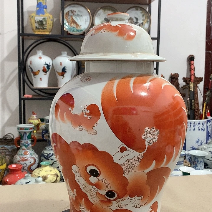 陶摆件博古架陶瓷摆件