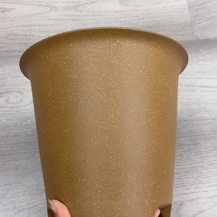 紫砂花盆大陡盆青段