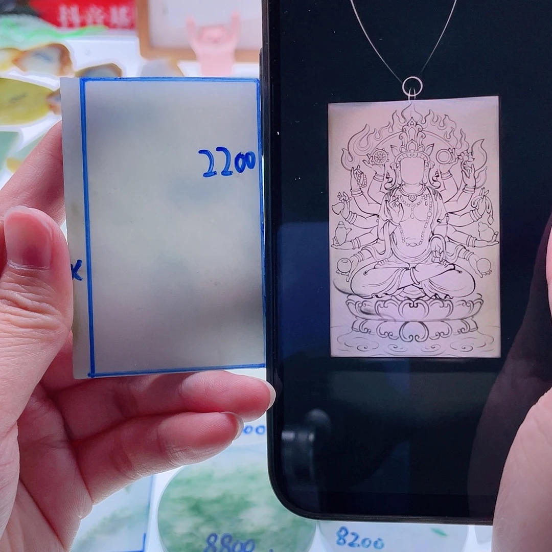 定制翡翠未镶嵌天然翡翠包工