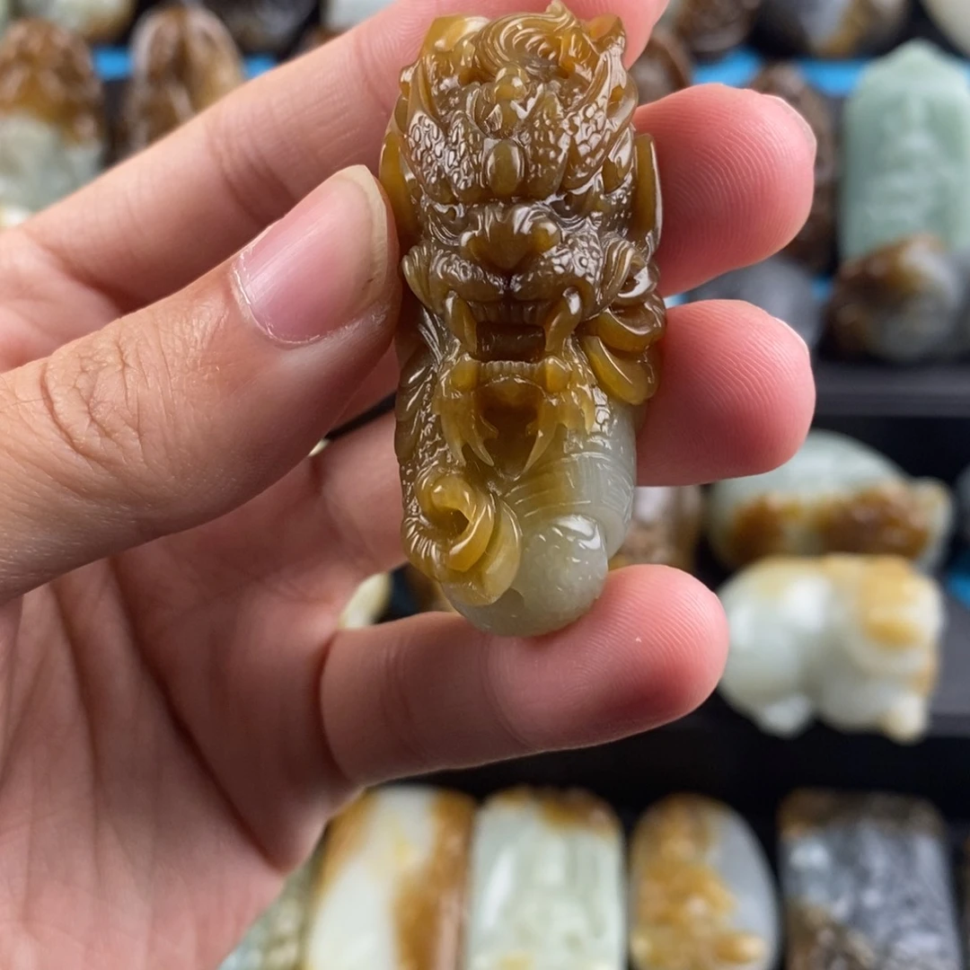 和田玉挂件未镶嵌