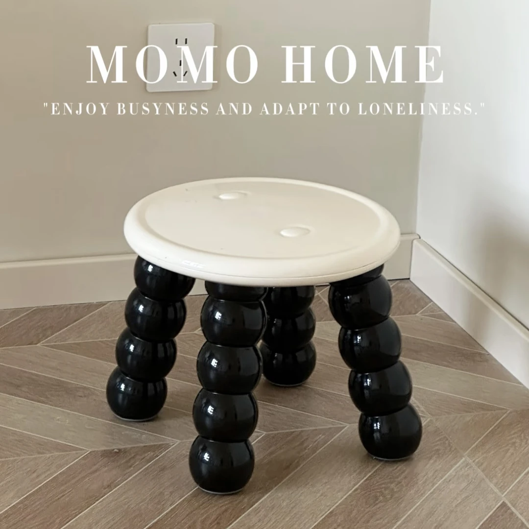 MOMO复古卡通毛毛虫儿童凳子 幼儿园可爱防滑静音