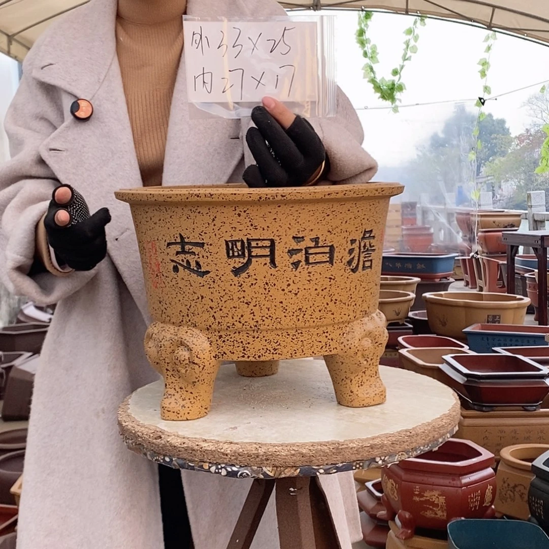 花盆紫砂紫砂花盆