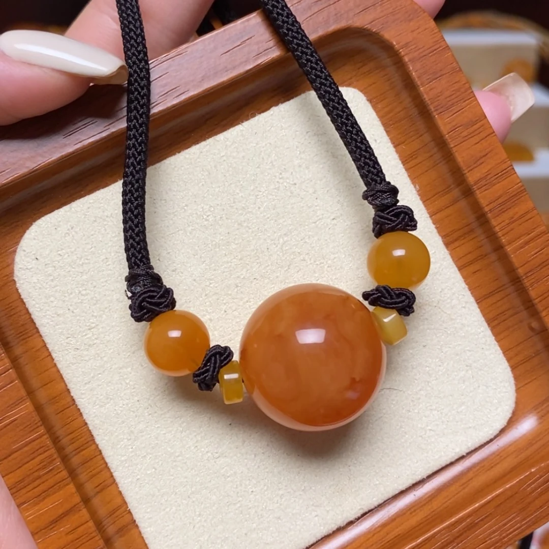 【闪购商品】未镶嵌颈饰蜜蜡项链