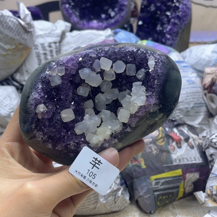 未镶嵌珠宝半成品紫晶