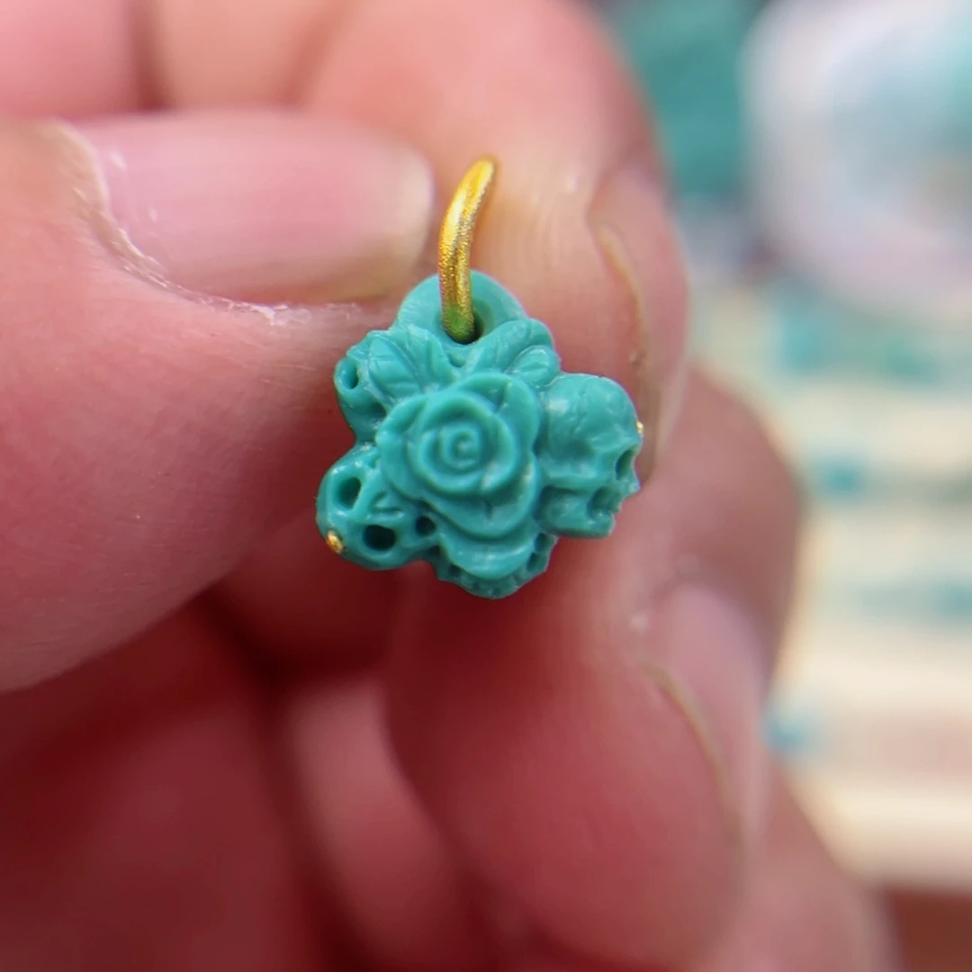 绿松石未镶嵌配饰