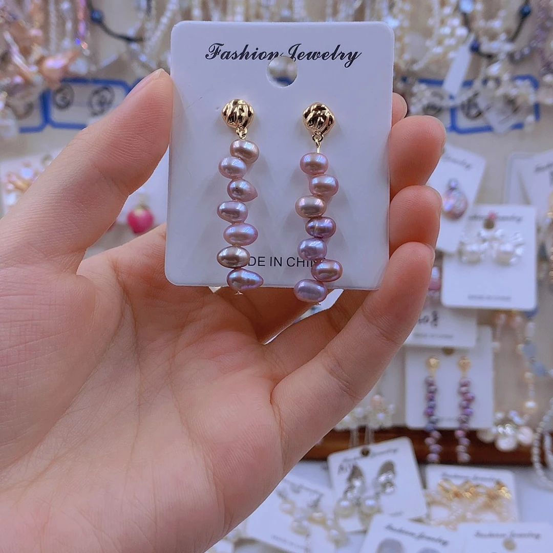 淡水珍珠合金颈饰