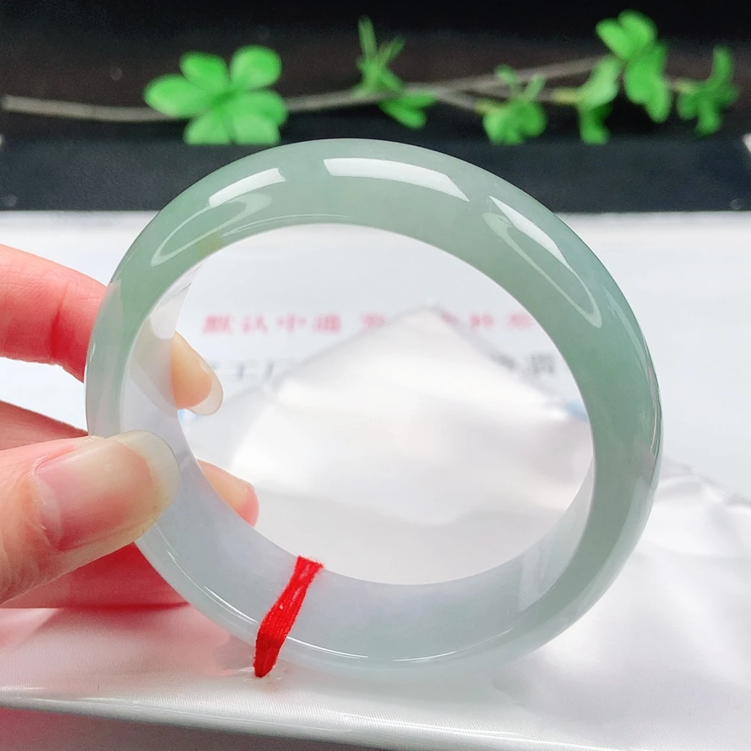 翡翠未镶嵌手镯58圈