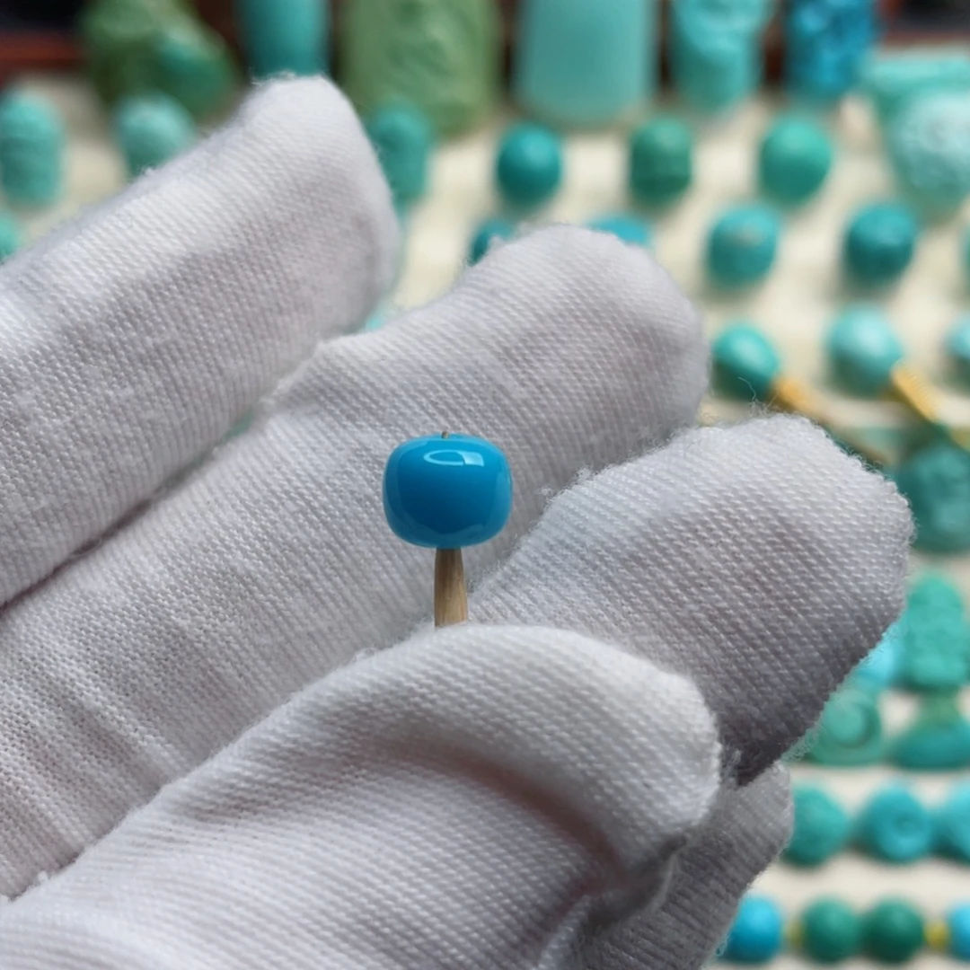 未镶嵌绿松石珠宝奇石9**6