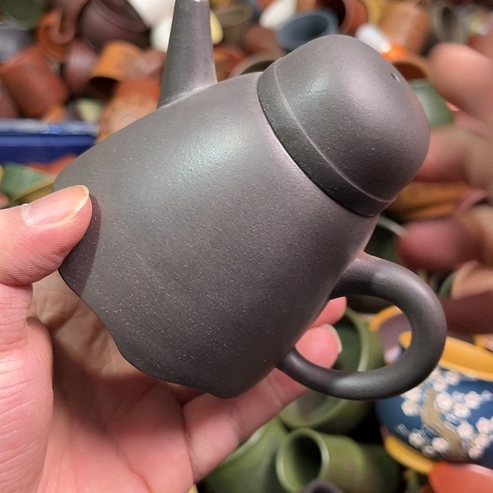 紫砂茶杯全手工紫砂主人杯